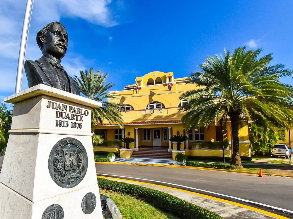 Sede del Ministerio de Relaciones Exteriores (Mirex), en Santo Domingo.